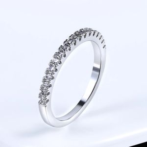 18k white Gold plated New Wedding Engagement Rings